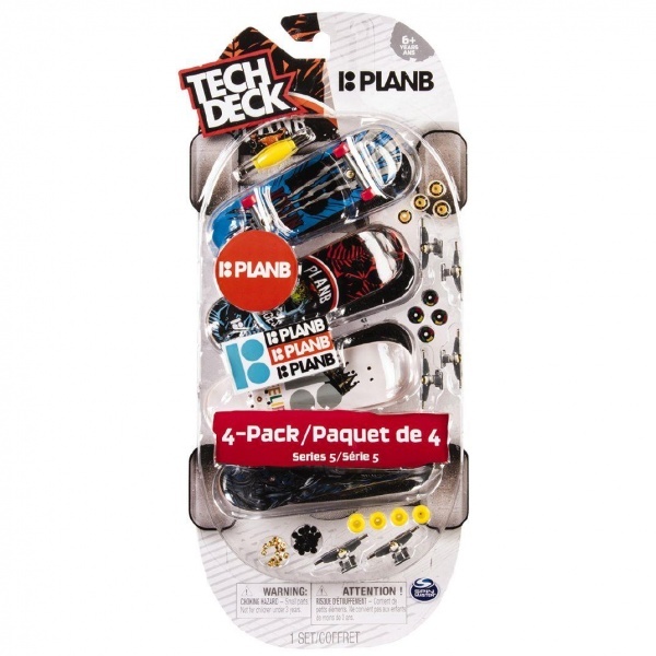 Tech Deck Parmak Kaykayı 4'lü Paket