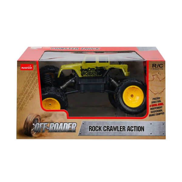 1:18 Rock Crawler Uzaktan Kumandalı Aksiyon Aracı