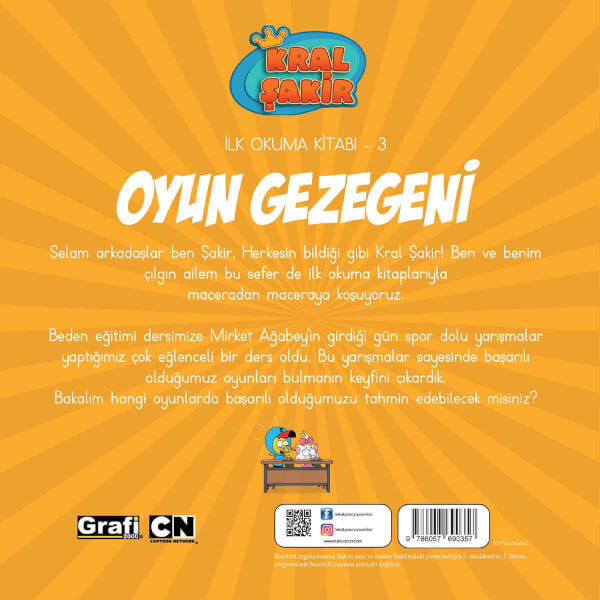 Kral Şakir İlk Okuma 3: Oyun Gezegeni 