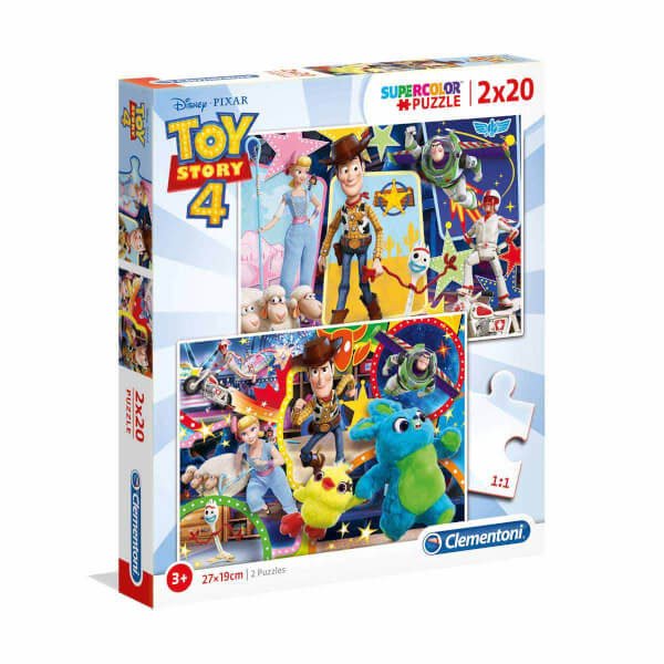 2 x 60 Parça Puzzle : Toy Story 4