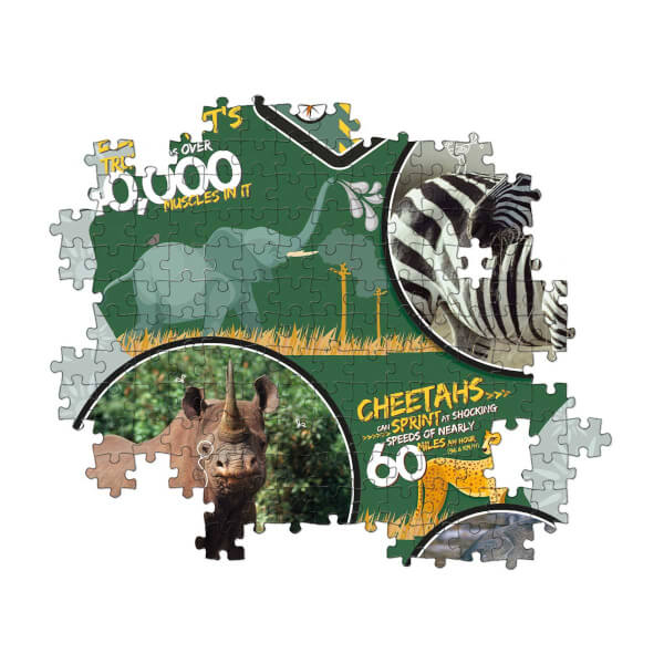 180 Parça Puzzle : National Geographic Kids Wildlife Expedition
