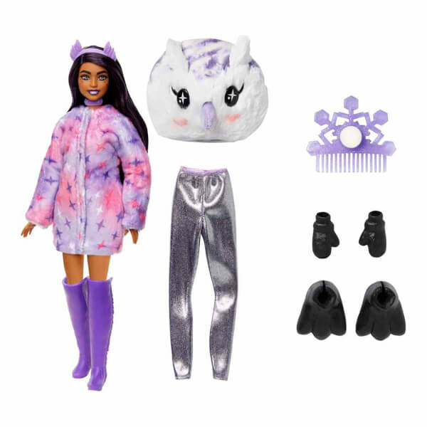 Barbie Cutie Reveal Snowflake Sparkle Bebekler HJM12