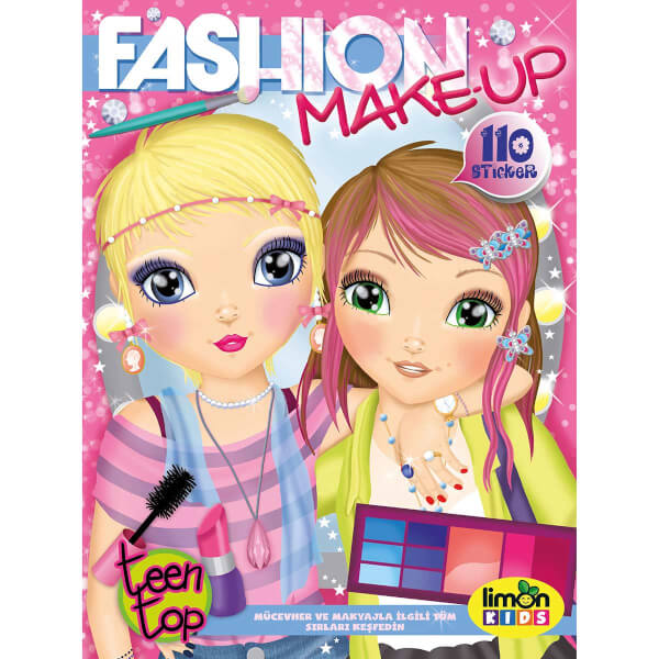 Fashion Make Up Boyama Kitabı