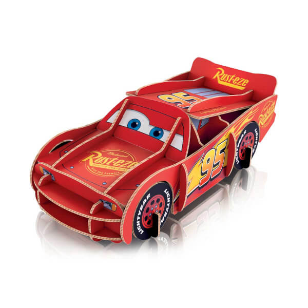 104 Parça Puzzle + 3D Model : Cars
