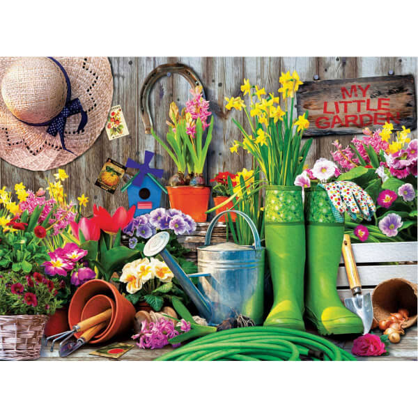 1000 Parça Puzzle : Garden Tools