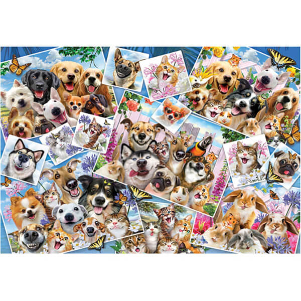 2000 Parça Puzzle : Selfie Kolaj