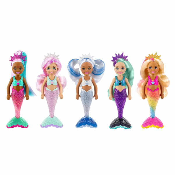 Barbie Color Reveal Renk Değiştiren Sürpriz Chelsea Bebekler Seri 2 GTP53