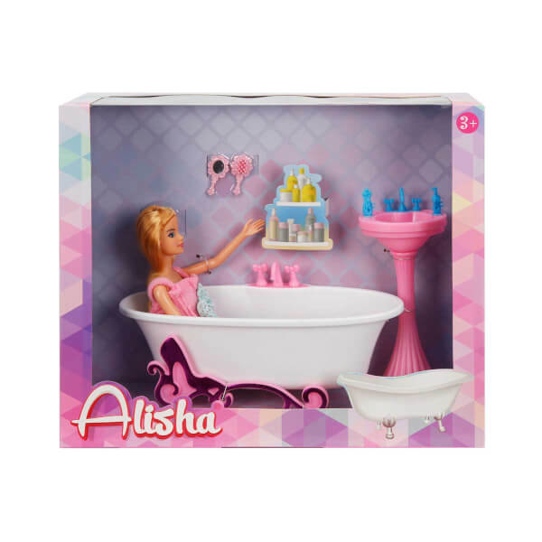 Alisha Bebeğin Banyo Keyfi