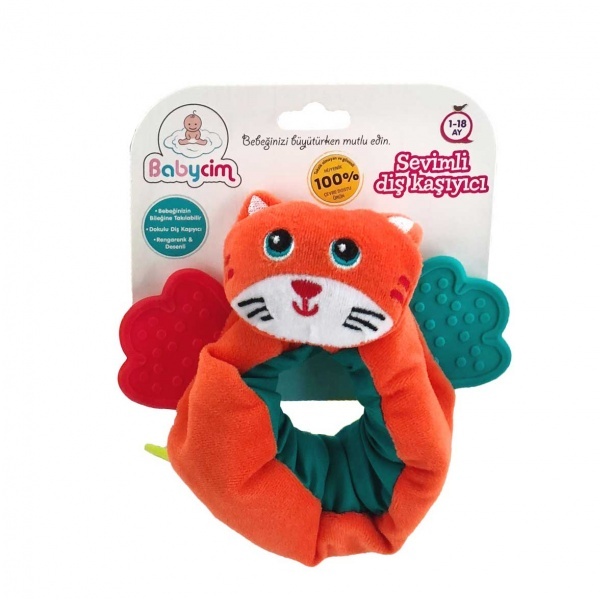 Babycim Bileklik Sevimli Diş Kaşıyıcılı