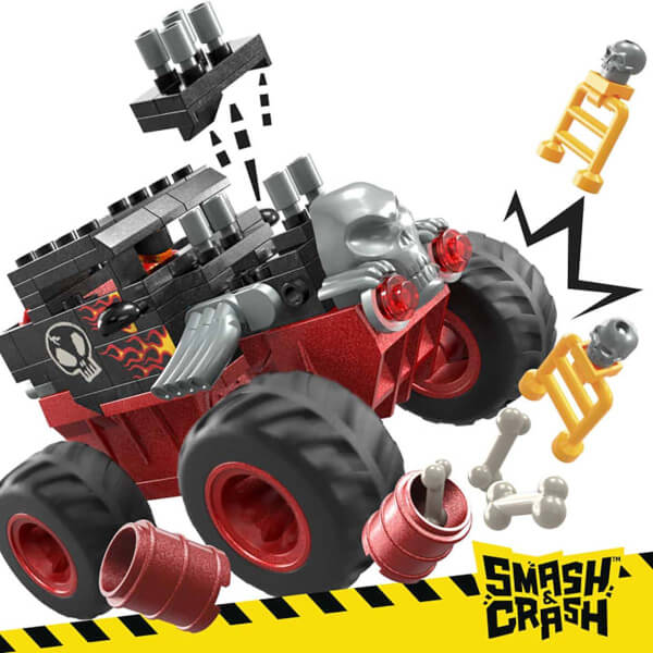 MEGA Hot Wheels Smash N Crash Bone Shaker Çarpışma Pisti HKF87