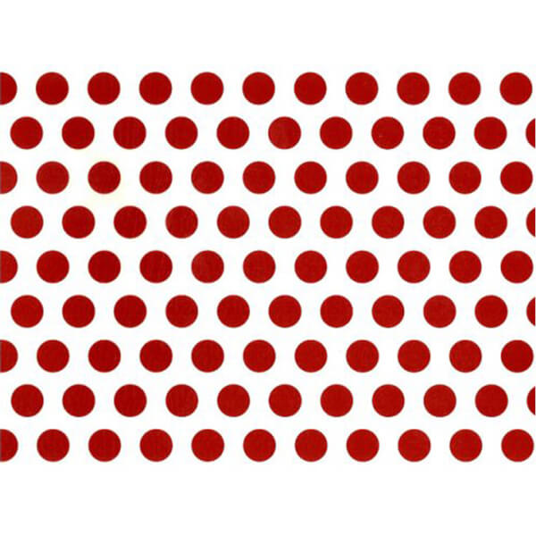 BugyBagy Kırmızı Yuvarlak Duvar Sticker Polska Dots Küçük 200 Adet 3 cm.