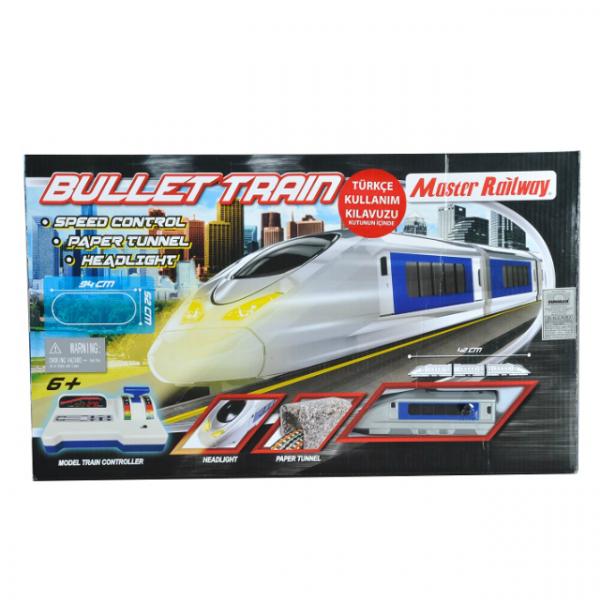 Işıklı Hız Kontrol Panelli Tren Seti
