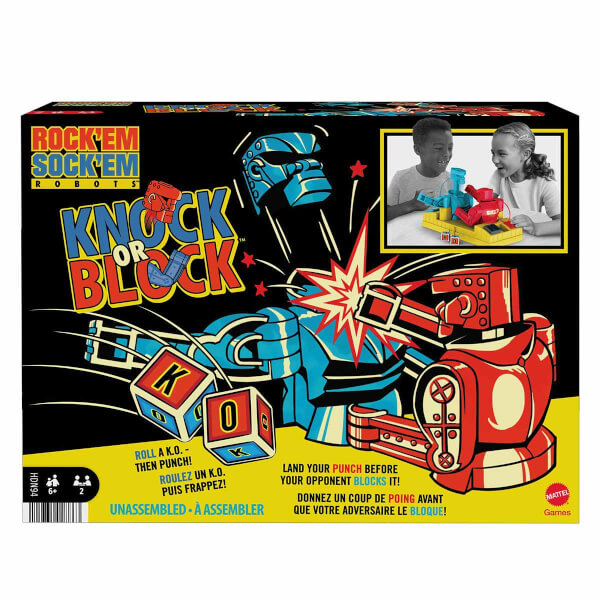 Rock'Em Sock'Em Robotlar Vur veya Engelle HDN94