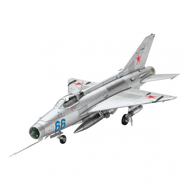 Revell 1:72 Mig-21 F-13 Fishbed Model Set Uçak