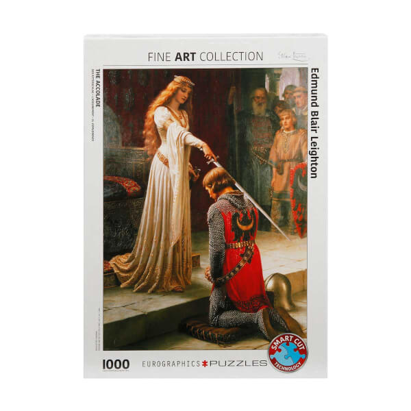 1000 Parça Puzzle : The Accolade - Edmund Blair Leighton