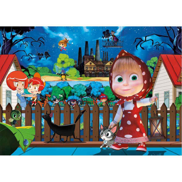24 Parça Maxi Puzzle : Masha and the Bear