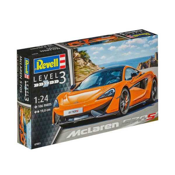 Revell 1:24 McLaren 570S Araba 7051