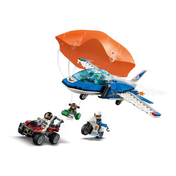  LEGO City Police Gökyüzü Polisi Paraşütle Tutuklama 60208