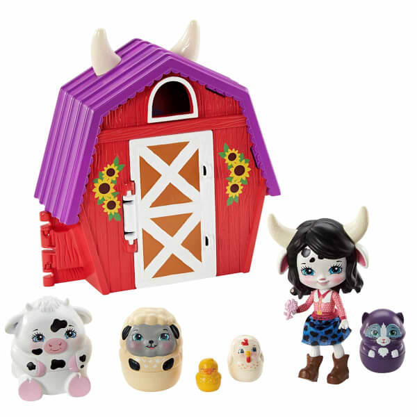 Enchantimals Secret Besties Bebek ve Ev Oyun Seti GTM46