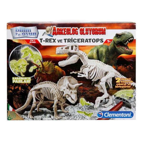 Arkeolog Oluyorum - T-Rex ve Triceratops