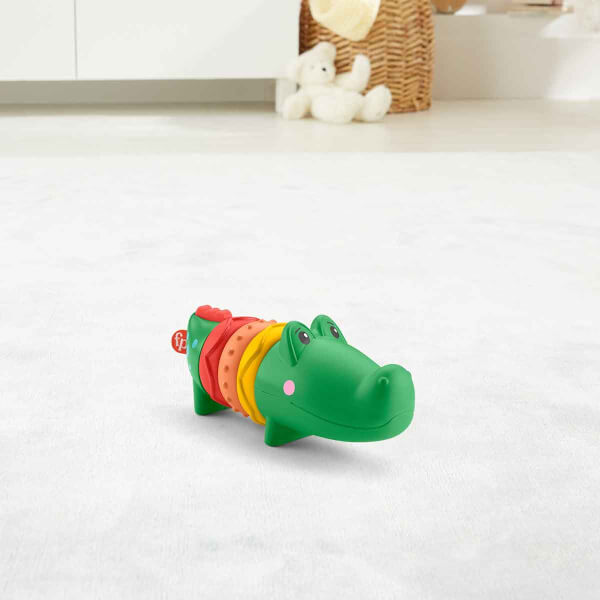 Fisher Price Safari Arkadaşları Çıngıraklı Timsah GWL67