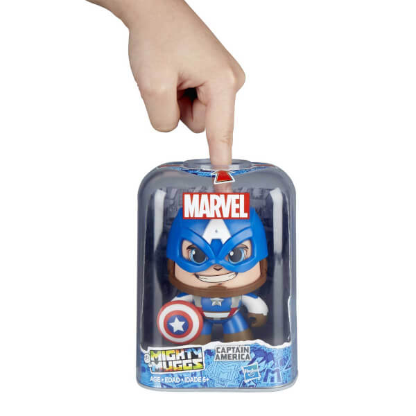 Marvel Mighty Muggs Captain America Figür E2163
