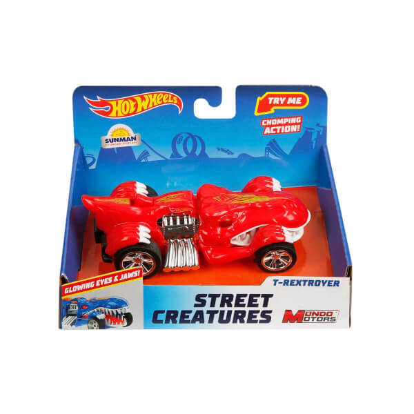 Hot Wheels Sesli ve Işıklı Street Creatures Araba 13 cm.