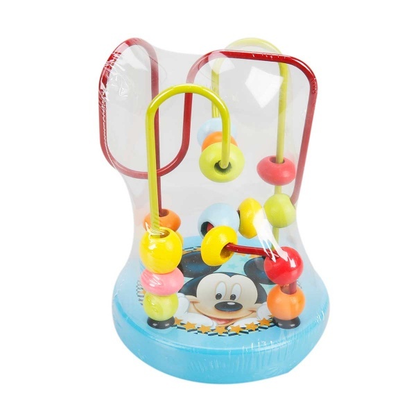 Mickey Mouse Ahşap Boncuk Oyunu 