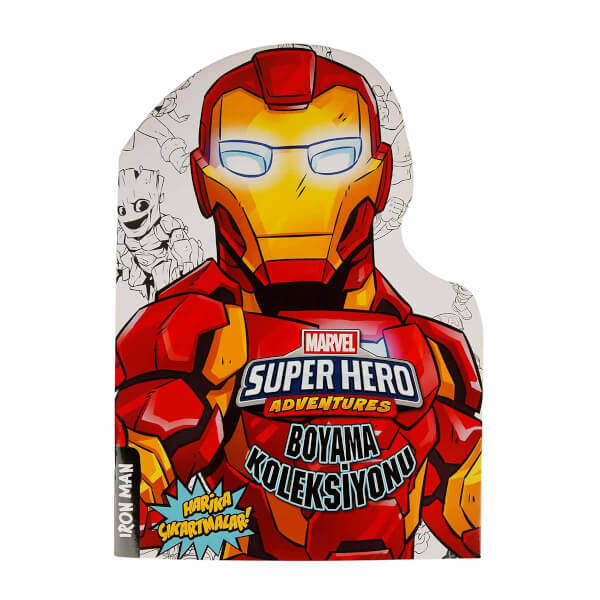 Marvel Super Hero Adventures Çıkartmalı Boyama Koleksiyonu
