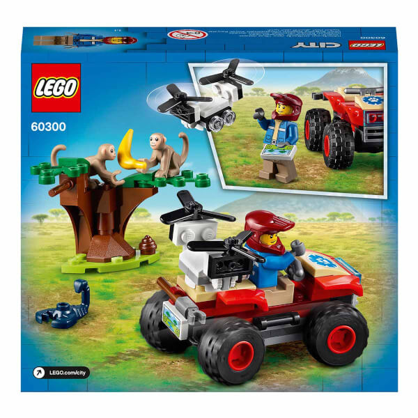 LEGO City Wildlife Vahşi Hayvan Kurtarma ATV’si 60300