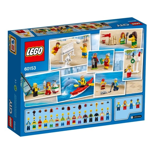 LEGO City İnsan Paketi – Plajda Eğlence 60153