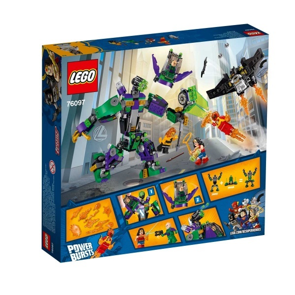 LEGO DC Comics Super Heroes Lex Luthor Robotu Karşılaşması 76097