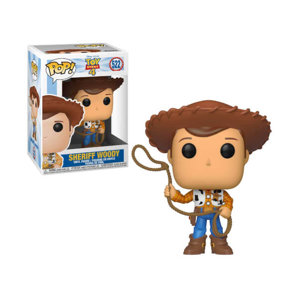 Funko Pop Toy Story 4: Woody Figür