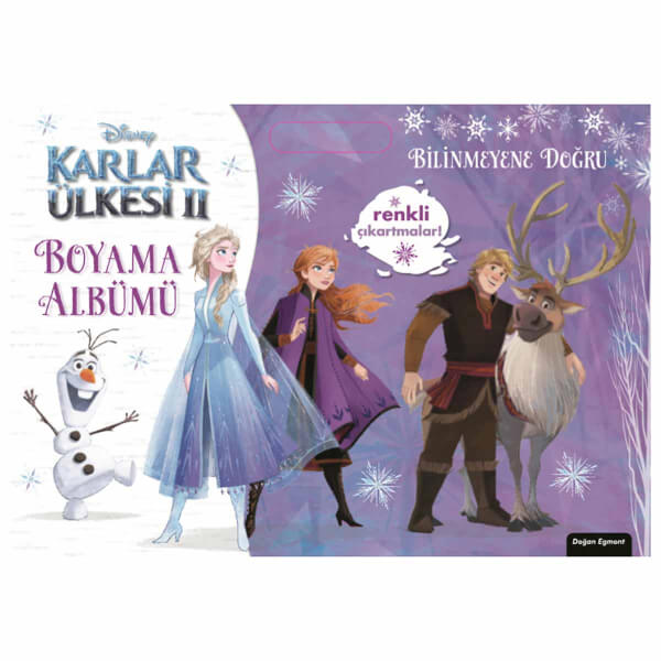 Disney Frozen 2 Boyama Albümü : Bilinmeyene Doğru
