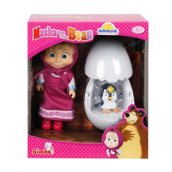 Maşa ile Penguen 12 cm.