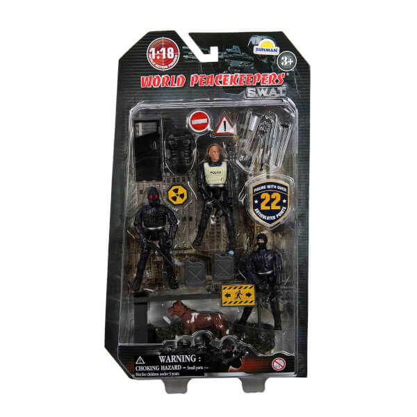 World Peacekeepers S.W.A.T Polis Figür Oyun Seti 