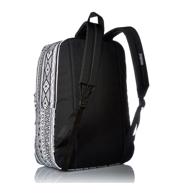 Jansport Digibreak Black-White Jazzy Geo Sırt Çantası 2516