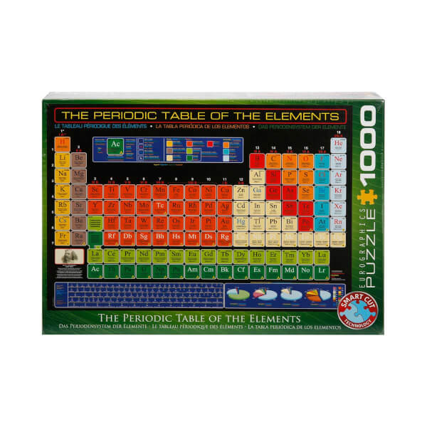 1000 Parça Puzzle : The Periodic Table Of The Elements