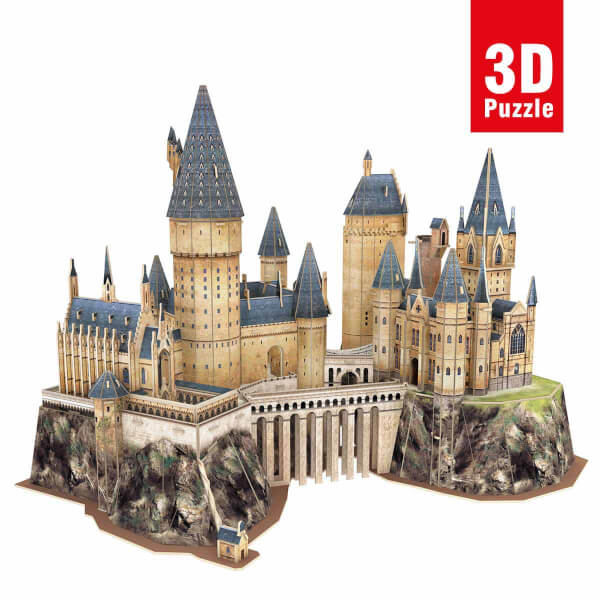 197 Parça 3D Puzzle: Harry Potter Hogwarts Kalesi