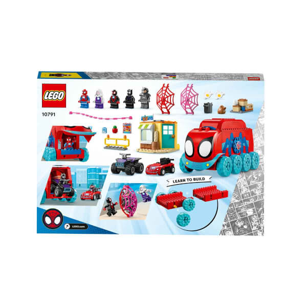 LEGO Marvel Spidey Ekibinin Mobil Karargahı 10791