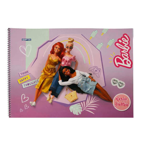 Barbie Resim Defteri 17 x 24 cm. 15 Yaprak