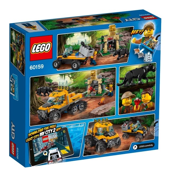 LEGO City Orman Orman Yarı Paletli Ekip 60159