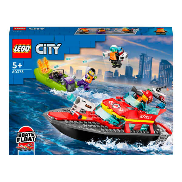 LEGO City İtfaiye Kurtarma Teknesi 60373