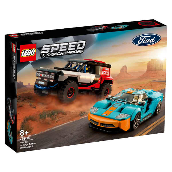  LEGO Speed Champions Ford GT Heritage Edition ve Bronco R 76905
