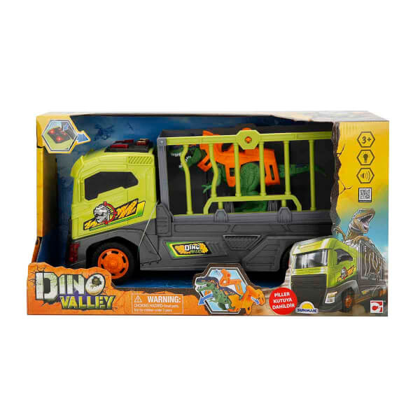 Dino Valley Işıklı ve Sesli Dinozor Taşıma Aracı