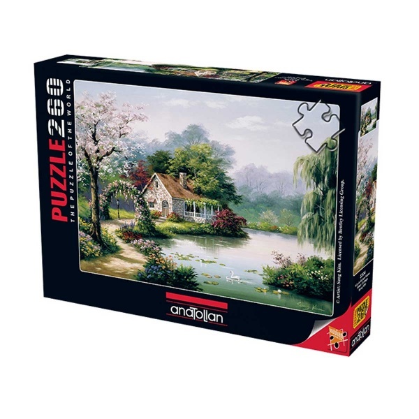 260 Parça Puzzle: Küçük Bahçe Köşkü
