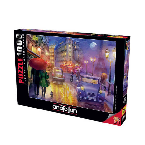 1000 Parça Puzzle : Paris'de Bir Gece 