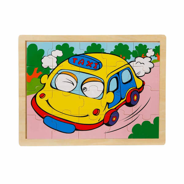 20 Parça Ahşap Puzzle  