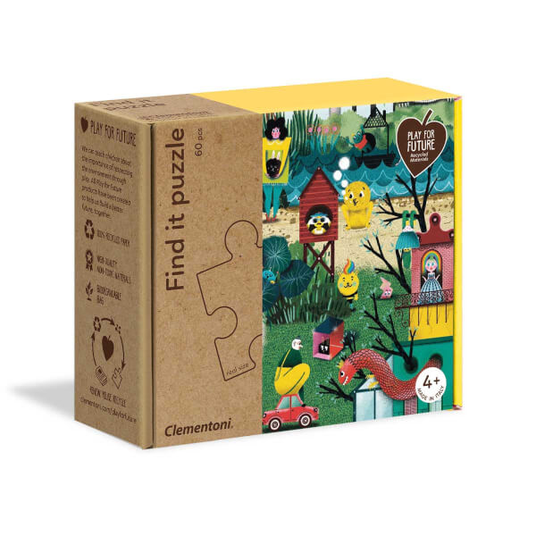 60 Parça Puzzle : Find It Into My Garden