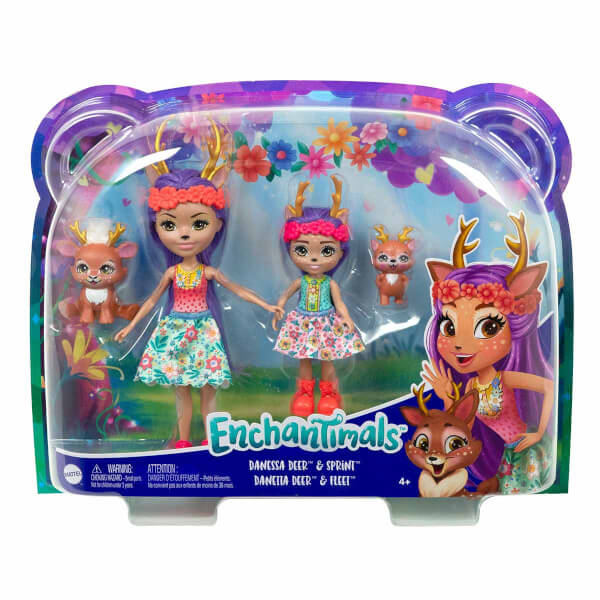 Enchantimals Kız Kardeş Bebekler Serisi HCF79